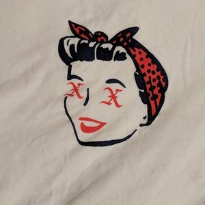 Punk band "X" tee shirt size S/M punk rock 80s